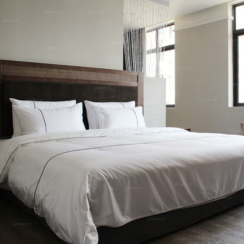 酒店 白色床品四件套