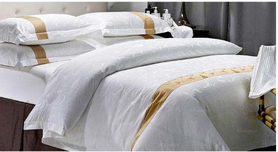 酒店床上布草印花与绣花工艺！